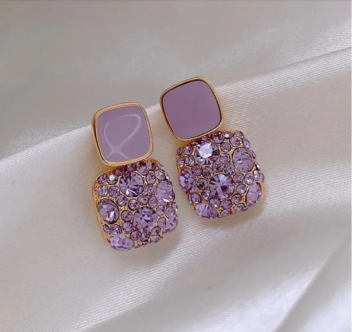 Multicolour Stone zircon earrings for women & girls thumbnail